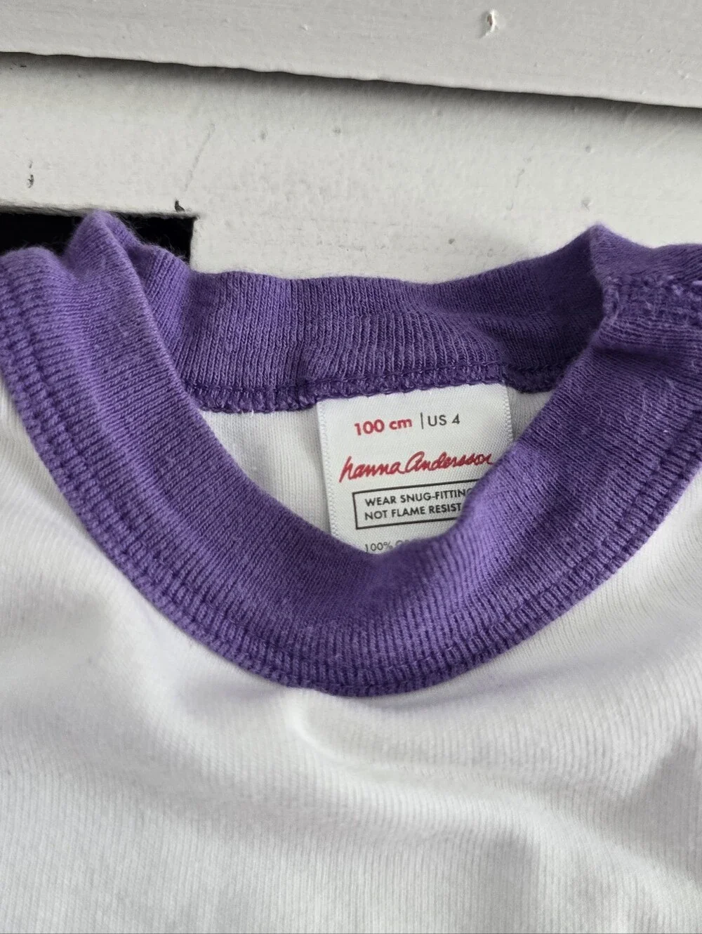 Hanna Andersson Purple Unicorn Long Sleeve Pajama Set